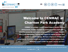 Tablet Screenshot of cenmac.com